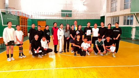 мектепішілік волейбол жарысы